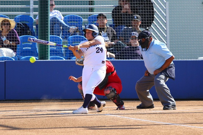 File Photo: Carly Gutierrez reached base three times against East LA