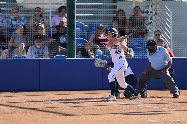 File Photo: Haley Davis went 3-for-4 and a pair of RBI for the Falcons