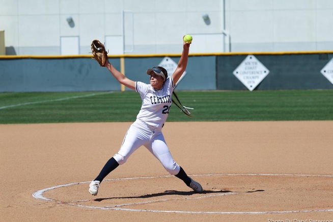 File Photo: Sierra Gerdts tossed a complete game win for the Falcons