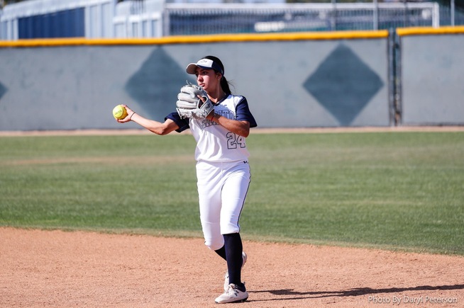 File Photo: Alyssa Sotelo drove in the game's only run in the sixth inning
