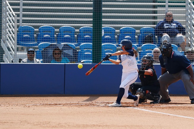 File Photo: Alyssa Sotelo had a pair of hits and a home run on the day