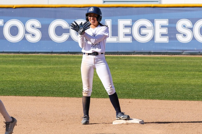 File Photo: Jocelyn Doan was one of four players who had a pair of hits in the Falcons win