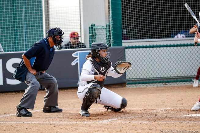 File Photo: Jimena Velazquez drove in a pair of runs in the 10th inning for the Falcons