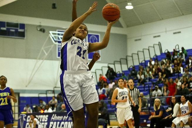 File Photo: Alii Salone scored 12 points in the Falcons loss to Palomar