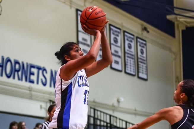 File Photo: Falcon center Selena Romero recorded 12 points, with 14 rebounds and four blocks in the team's win over LA Southwest