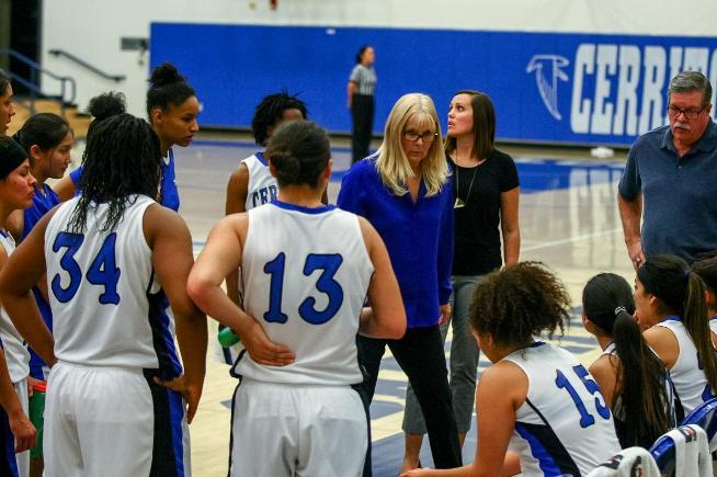 The Cerritos women's basketball team will open the playoffs at Irvine Valley