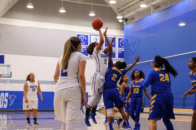 File Photo: Alexis Clark accounts for 22 points in win