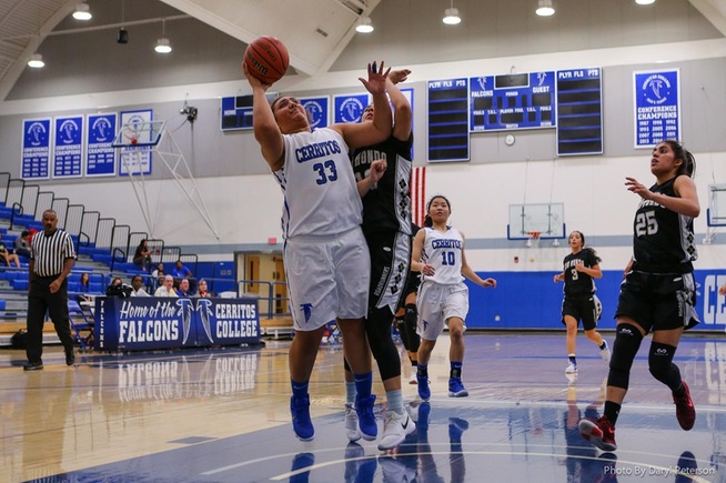 Miranda Ta'amu recorded 13 points and seven boards for the Falcons in their win
