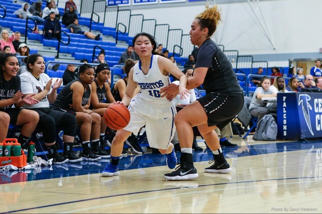 Gillian Yamasaki had seven points for the Falcons against Mt. SAC