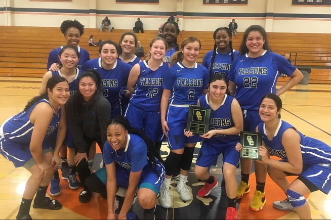 The Falcons won the consolation championship at the Coast Christmas Classic