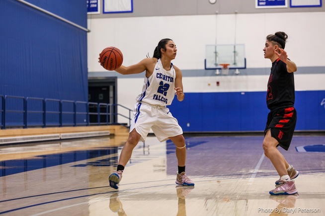 Izabella Apodaca turned in nine points and five rebounds