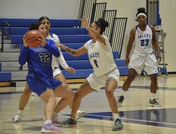 Brianna Flores had six rebounds for the Falcons