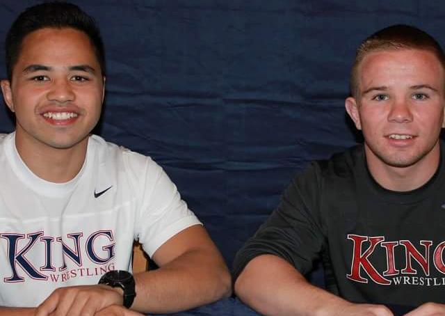 Keanu Tom and Dustin Kirk sign NLI with King University