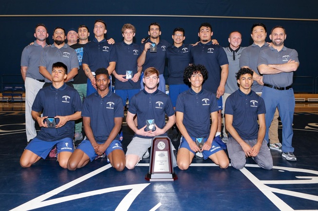The Falcons reached their fourth straight CCCAA Team Dual State Championship match