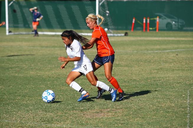File Photo: Carolina Ornelas (17) scored once in the Falcons 4-0 win over Foothill