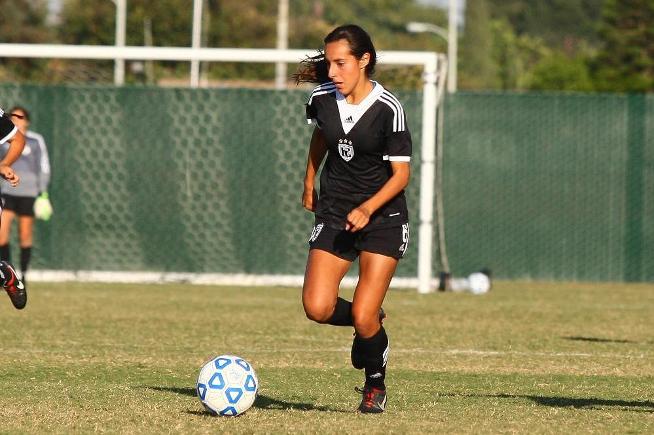 File Photo: Scoring two goals for the Falcons in their 3-0 win was freshman Nayeli Requejo