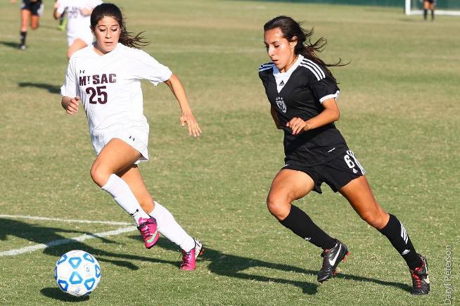 File Photo: Nayeli Requejo accounted for two goals and an assist in the team's 3-1 win over LA Harbor