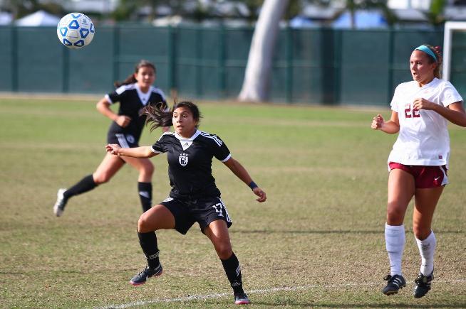 File Photo: Carolina Ornelas picked up a pair of goals in the Falcons 7-0 win over Foothill