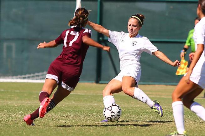 File Photo: Ashley Anaya-Webb scored three more times for the Falcons in their win over Mt. SAC