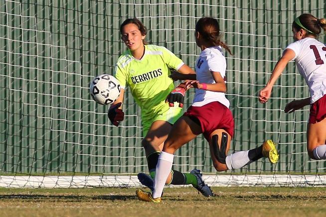 Adrianna Salazar posted her 14th shutout, as the Falcons defeated Mt. SAC