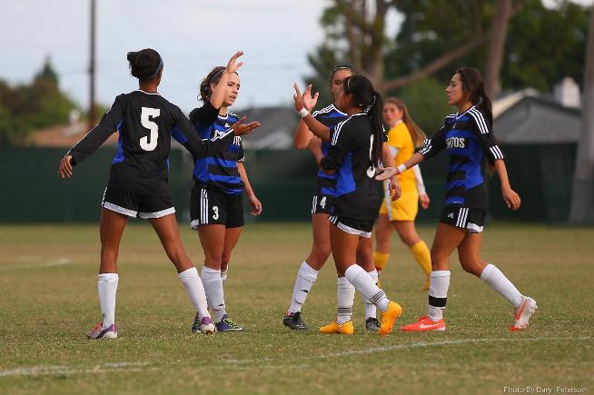 The Falcons women's soccer team was seeded #2 for the Southern California Regional Playoffs