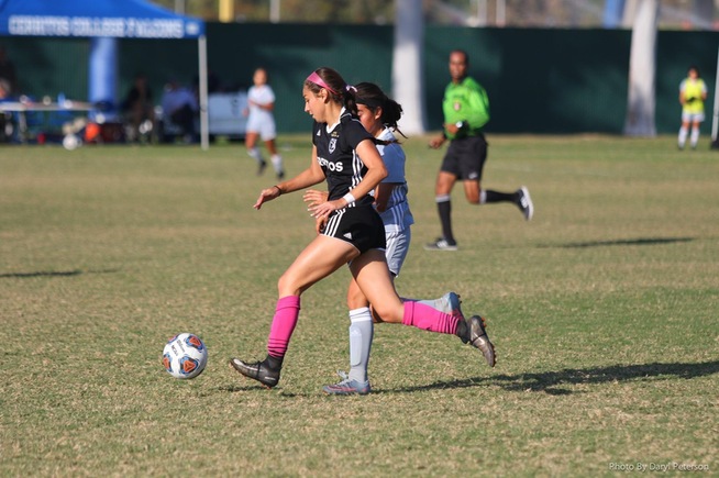 File Photo: Stephanie Nava scored one of the Falcons goal in their win