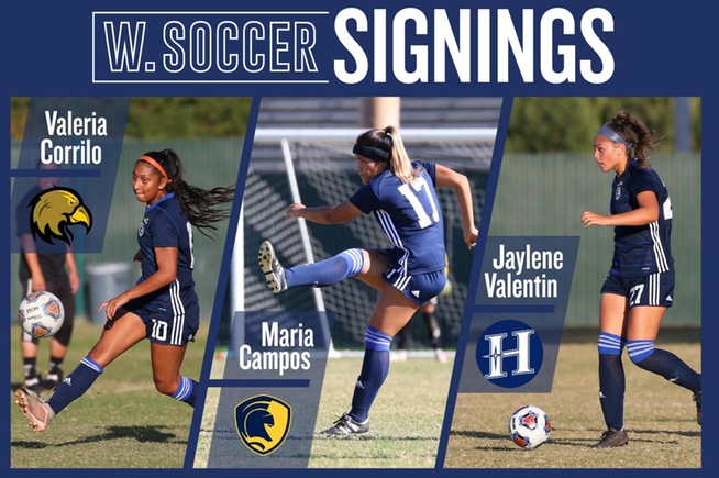 Trio of women's soccer players have signed with four-year schools