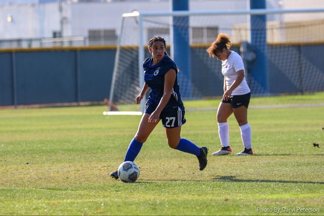 Jazmin Mikhael and the Falcons were shut out by Santiago Canyon