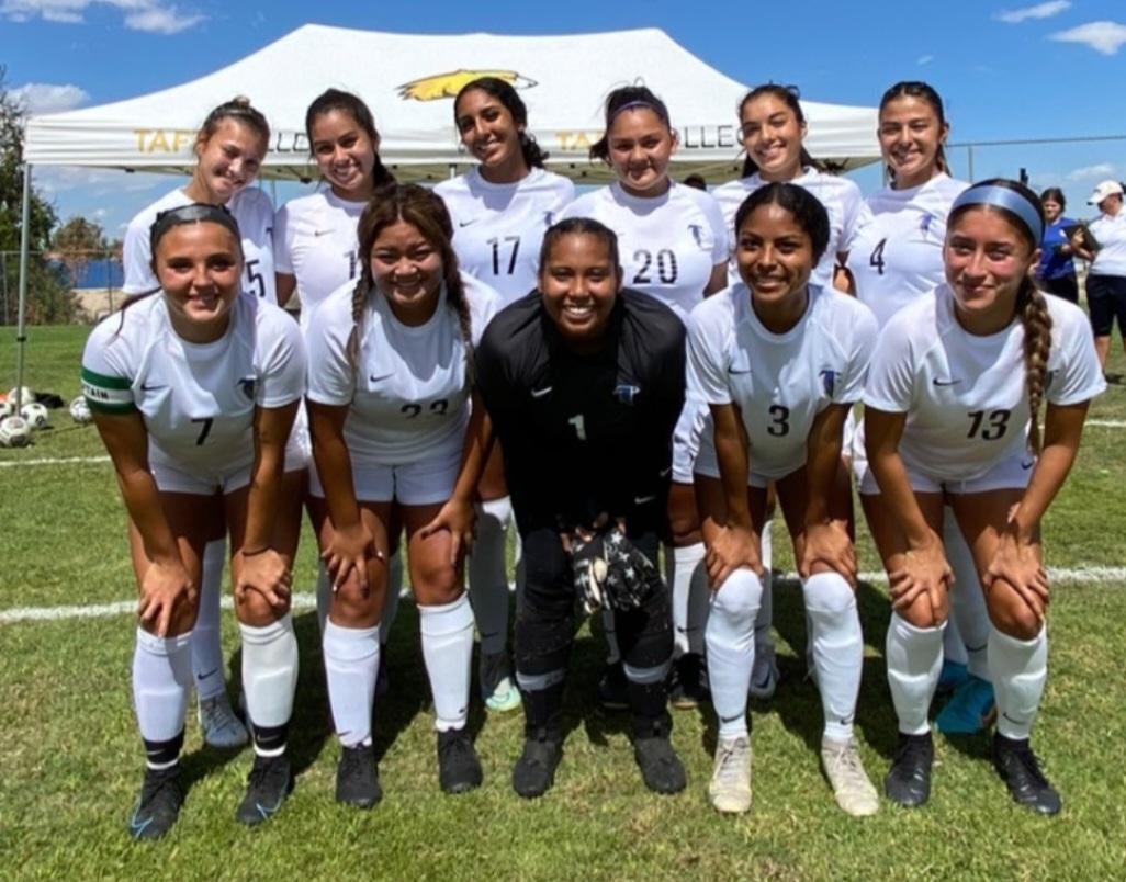 The Falcons women's soccer team dropped a 1-0 decision to Taft College