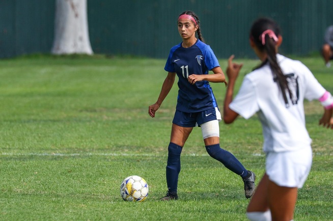 File Photo: Jenna Santos assisted on two of the three Falcons goals