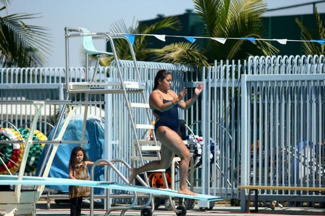 File Photo: Yuridia Vela came in fourth place in the 1-meter event at the SCC Championships