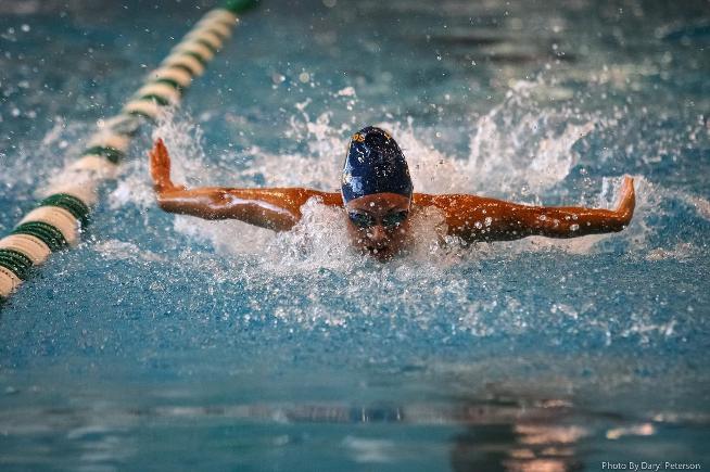 Amanda Loya came in eighth place at the state championships in the 200-yard IM