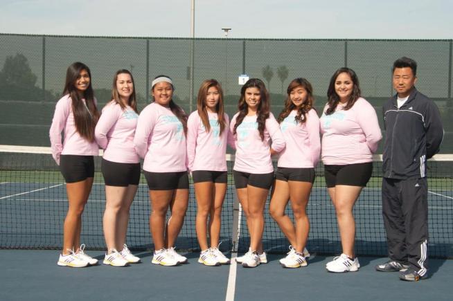 2013 Women's Tennis Team Picture