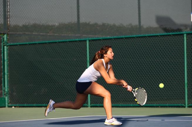 File Photo: The Falcon women's tennis team defeated defending state champion Ventura, 5-4
