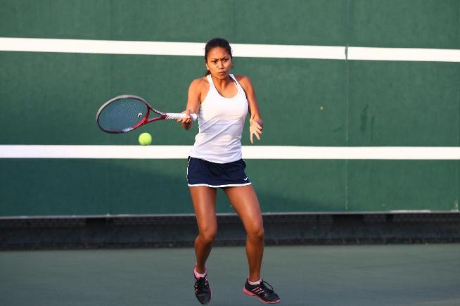 Samantha Judan was named 1st Team All-SCC in singles and doubles