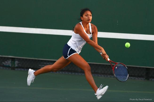 File Photo: The Cerritos women's tennis team suffered their first loss of the season