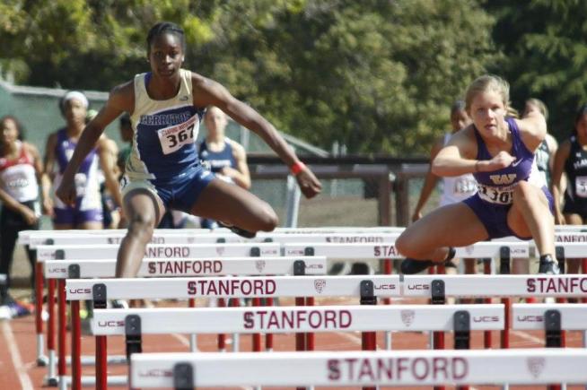 Alexus Dalton holds the state's fastest time in the 100-meter HH and will lead the Falcons at the SoCal Prelims
