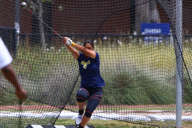 File Photo: Crystal Rodriguez placed second in the hammer at the SoCal Prelims