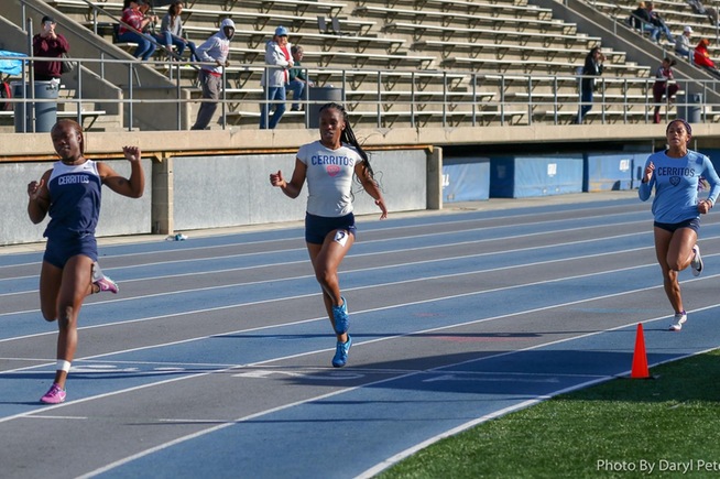 File Photo: The women's track team competed at Cal State Long Beach