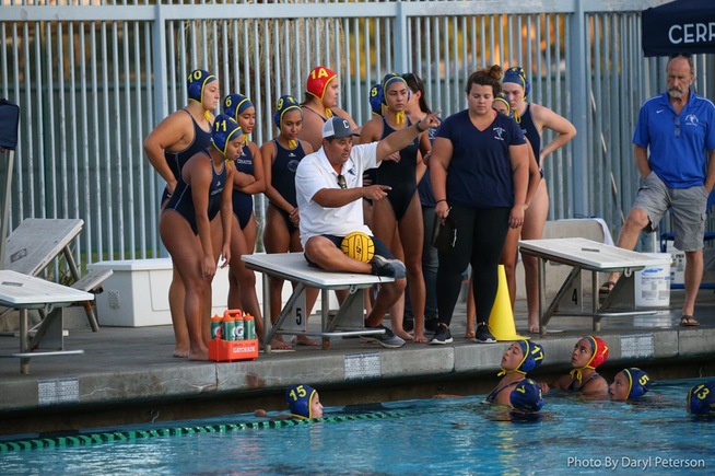 The Cerritos women's water polo team has been seeded #7 for the SoCal Regional Playoffs