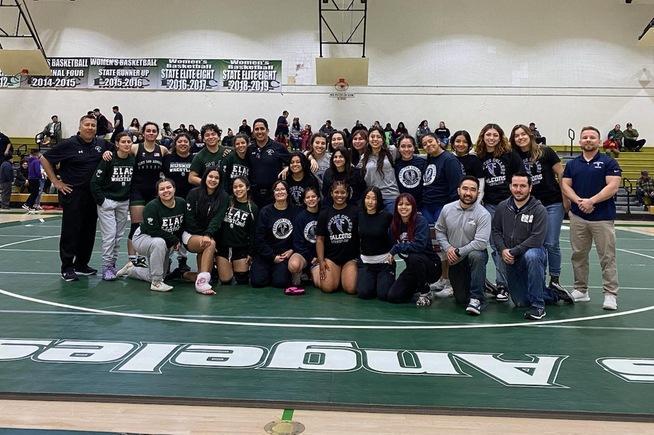Cerritos and East Los Angeles competed in the first dual meet in CCCAA history