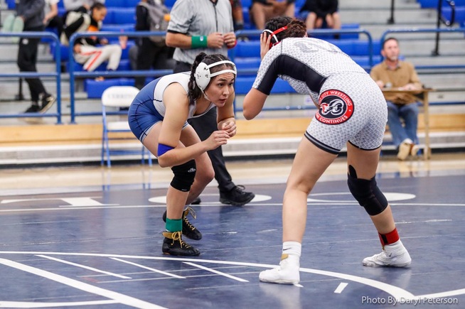 The Falcons women's wrestling team earned two more wins