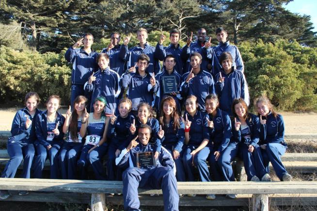 The Cerritos College men's and women's team recorded a sweep to win the championships at the Lou Vasquez Invitational at San Francisco.