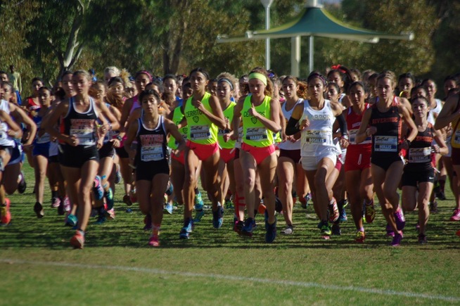 The Falcon women's team placed ninth at the SoCal Championships