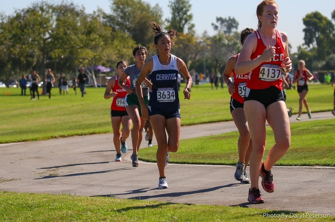 Grace Cervantes and the Falcons finished in 17th place