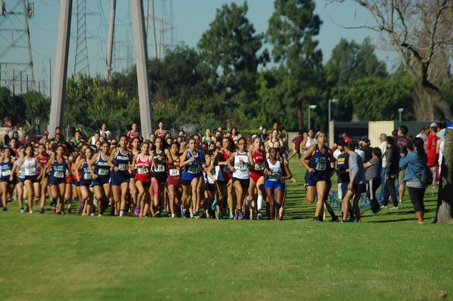 The Cerritos women's cross country team finished in 19th place at the SoCal Championships