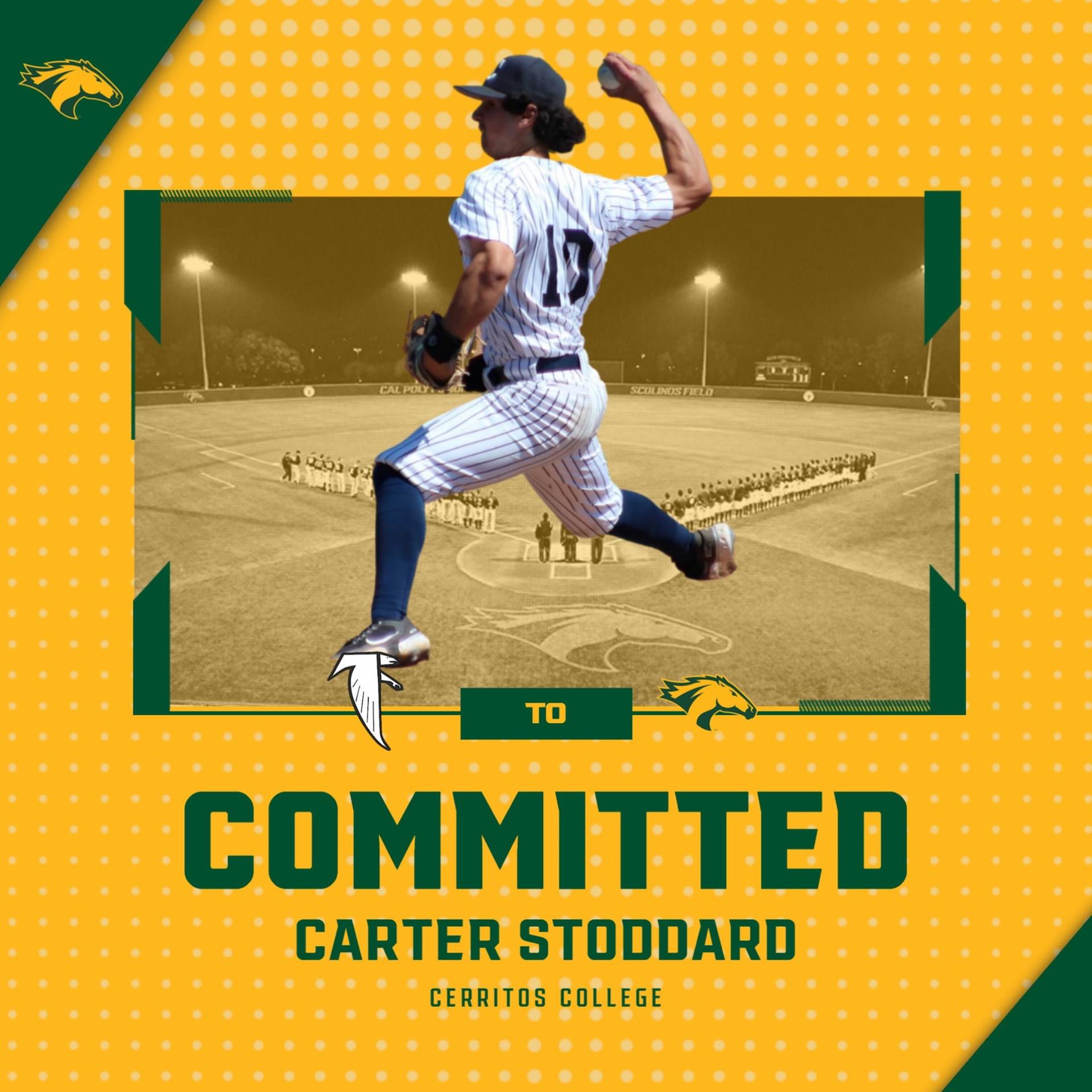Carter Stoddard to continue career at Cal Poly Pomona