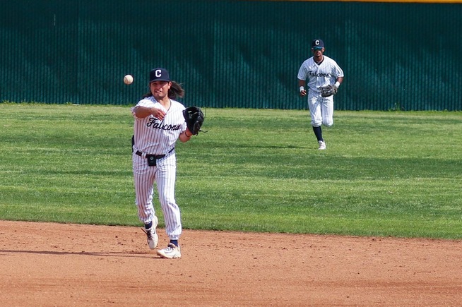 Andy Vega reached base three times and drove in a pair of runs in the Falcons win