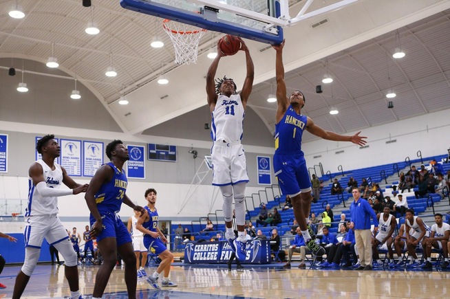 File Photo: Jaishon Forte had 19 points and 12 rebounds in the Falcons win