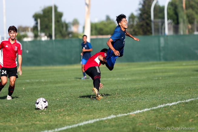 Uriel Sanchez had a goal and an assist in the Falcons win